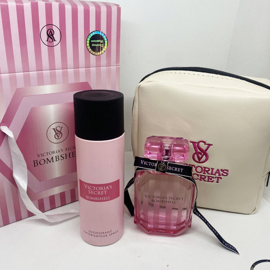 Bombshell di Victoria’s Secret Set Regalo – Profumo + Deodorante + Pochette - AntheaProfumi